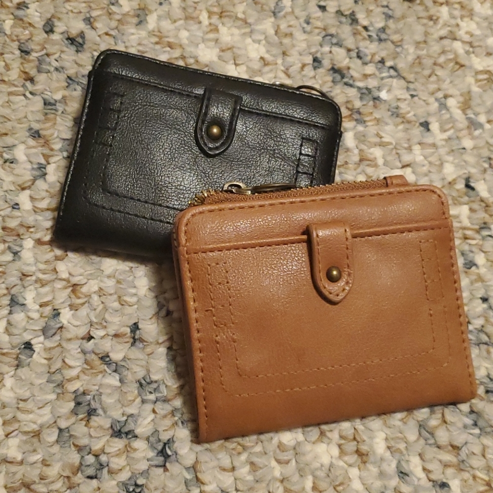 Leather Wallets - Brown or Black - Picture 1 of 3